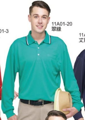 制服 POLO衫11A01-20，有短袖款，品名為11A02